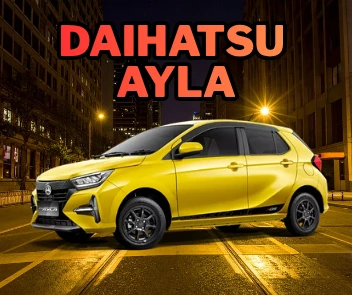 Kredit Mobil Ayla DP 20 Juta