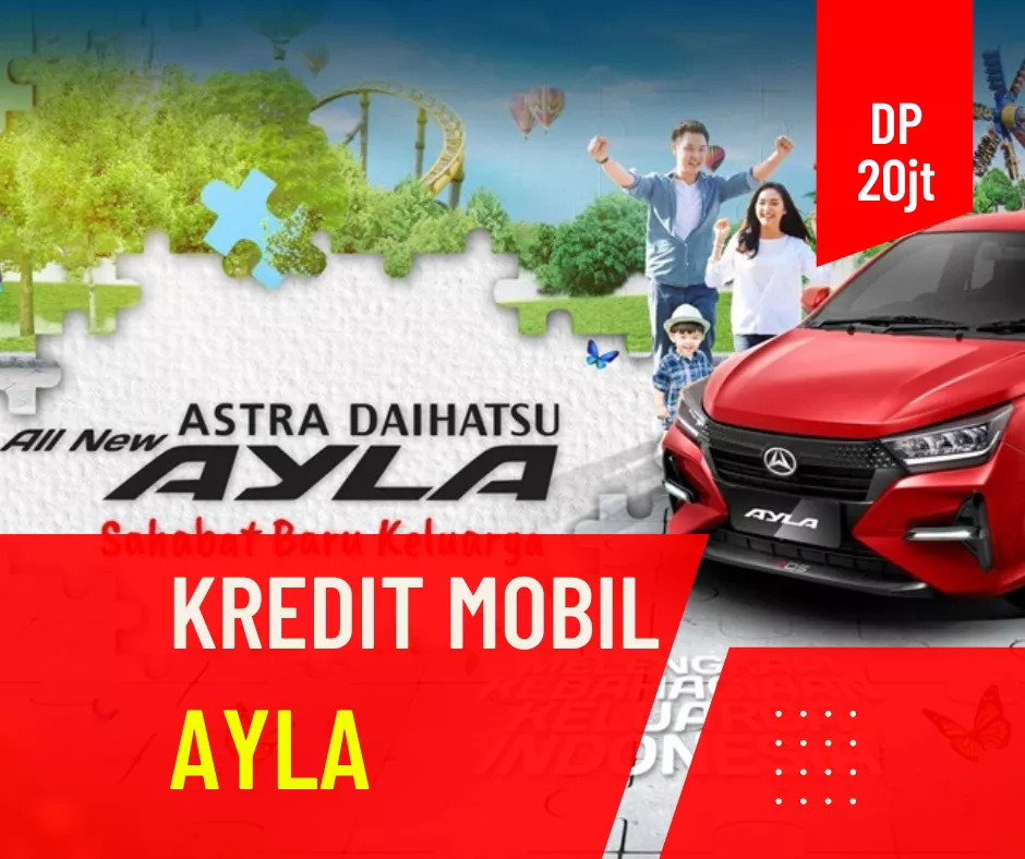 Kredit Mobil Ayla DP 20 Juta