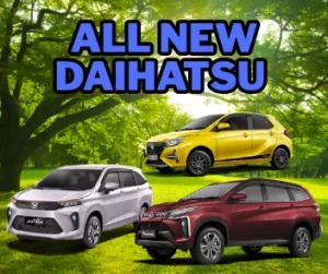 Kredit Mobil Ayla DP 5 juta