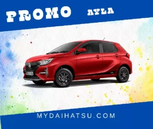 Kredit Mobil Ayla DP 10 Juta