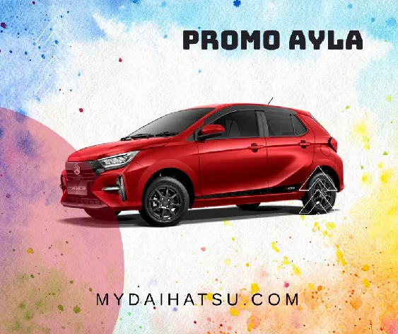 Kredit Mobil Ayla cicilan 1 Juta Per Bulan