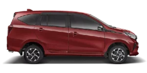 New Sigra Scarlet Red Metallic